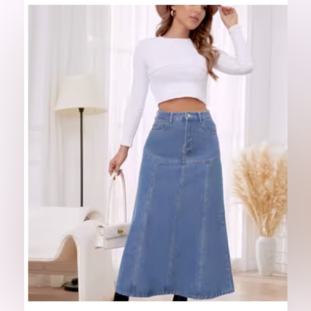 Denim  skirt M